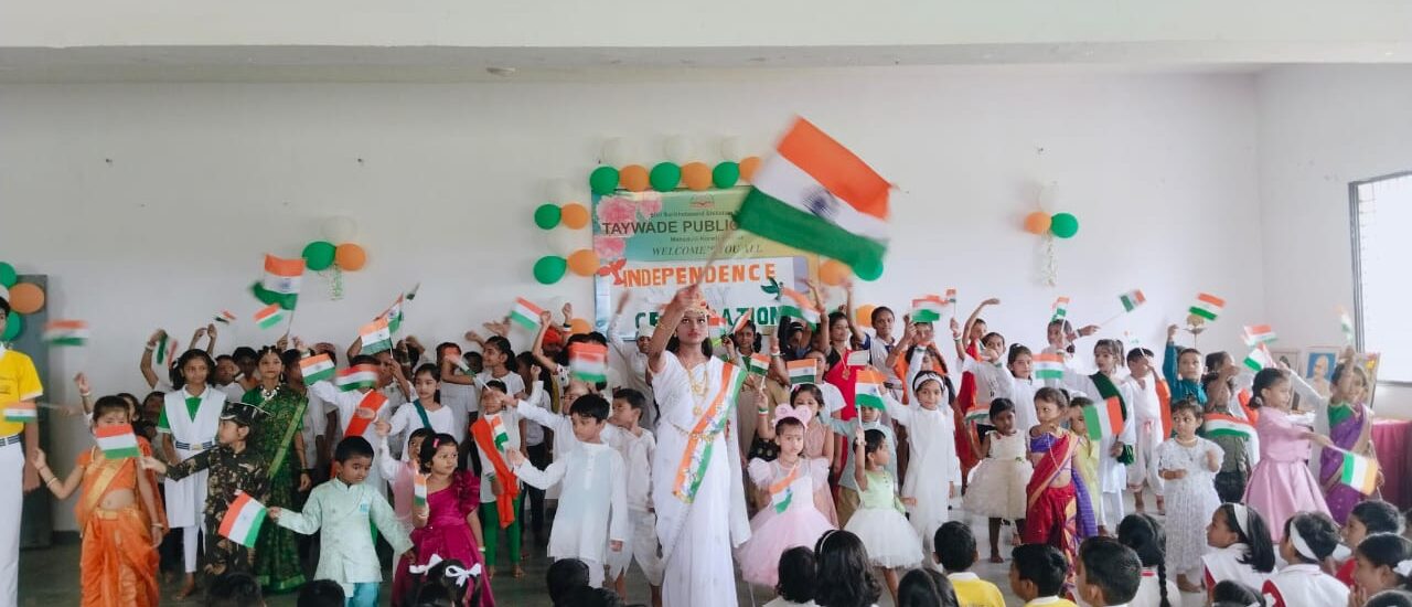 Independence Day at Taywade Public School