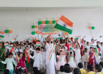 Independence Day at Taywade Public School